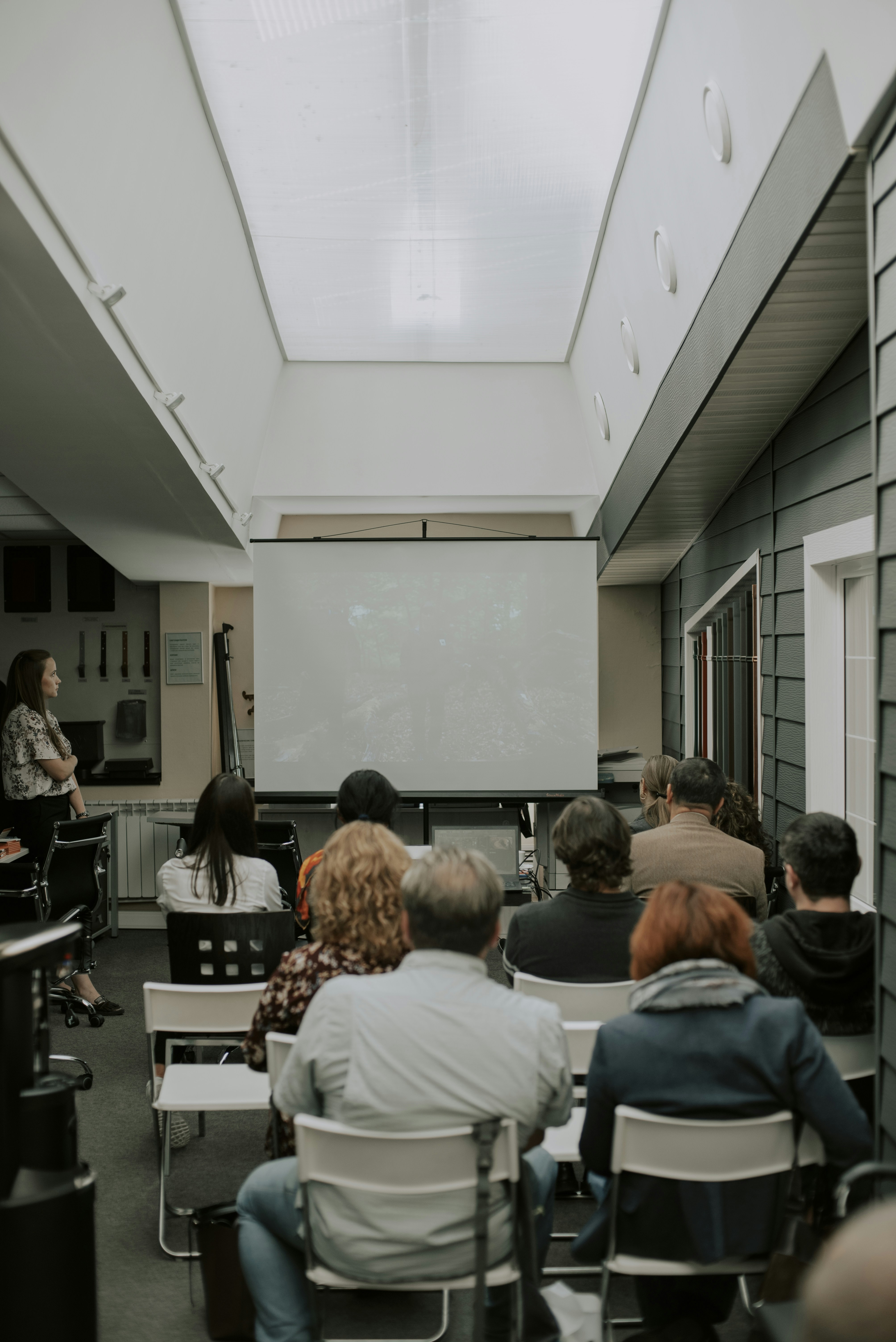 People Attending Lecture